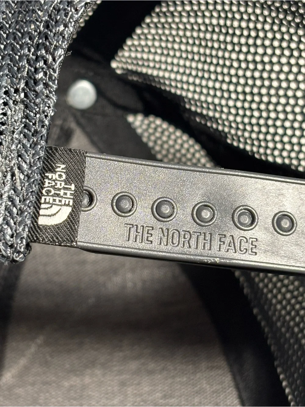 The North Face “Keep It Patched” Trucker Hat - One Size, Tnf Black/Asphalt Grey